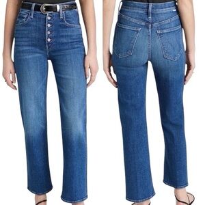 MOTHER THE PIXIE RAMBLER ANKLE JEAN SIZE 28